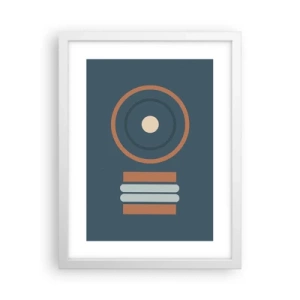 Poster in white frmae - The Matter of Things - 30x40 cm