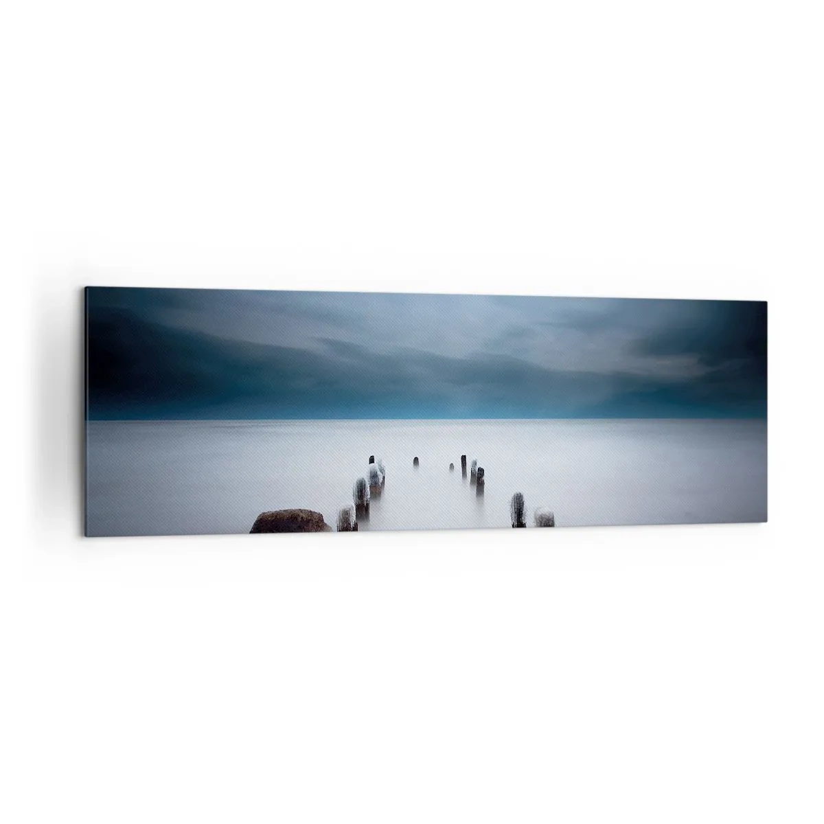 Canvas picture - Pensive Lake - 160x50 cm
