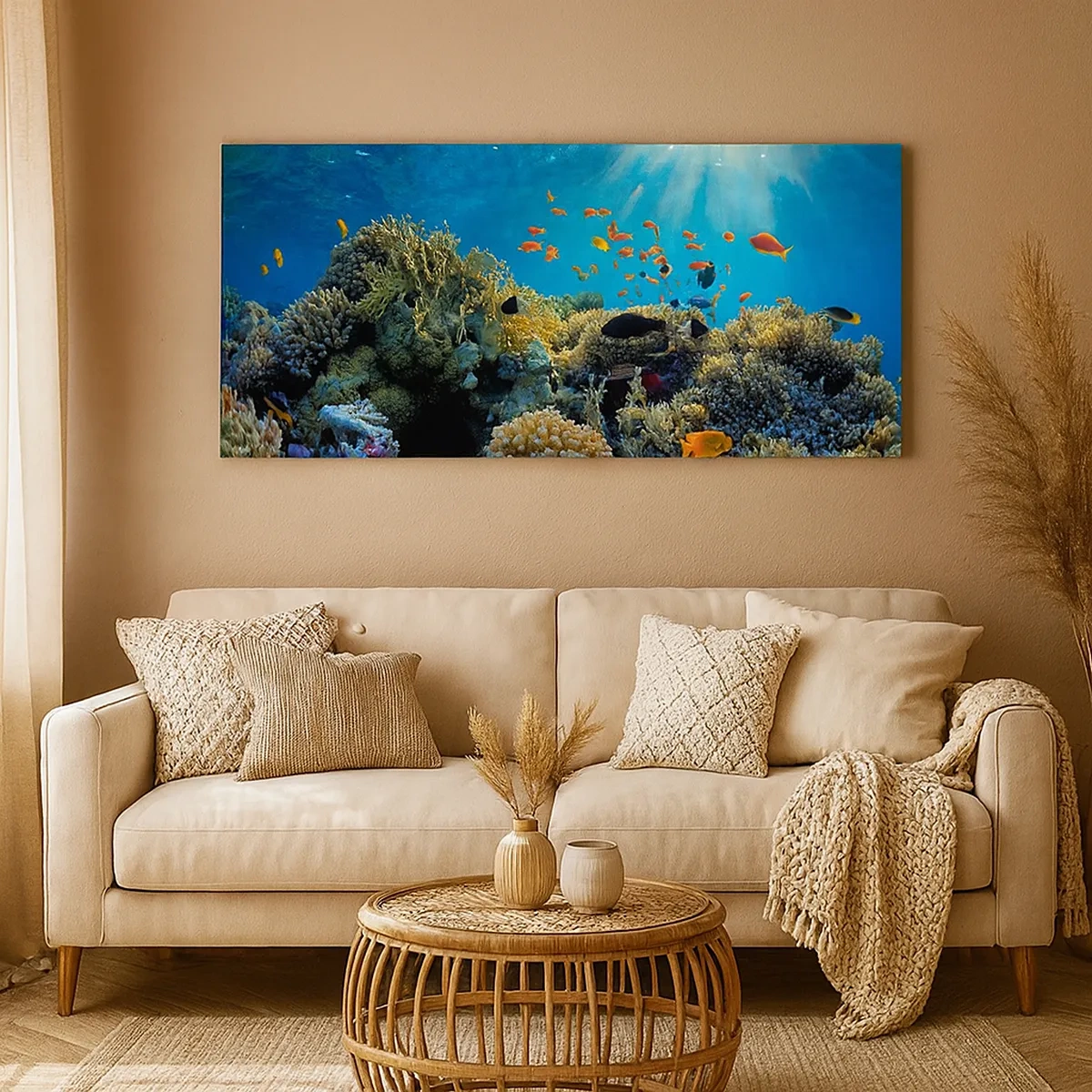 Canvas picture - Underwater Treasures - 30x30 cm