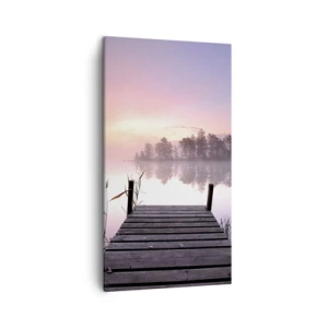 Canvas picture - Out from a Lilac Fog… - 45x80 cm