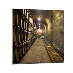 Glass picture - It is Good to Lie Down - 60x60 cm