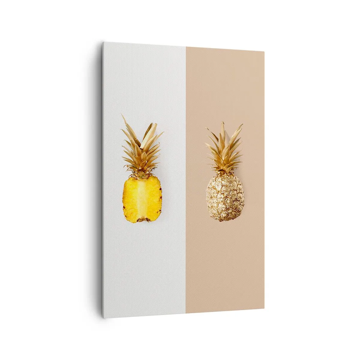 Canvas picture - Pineapple for Us - 80x120 cm