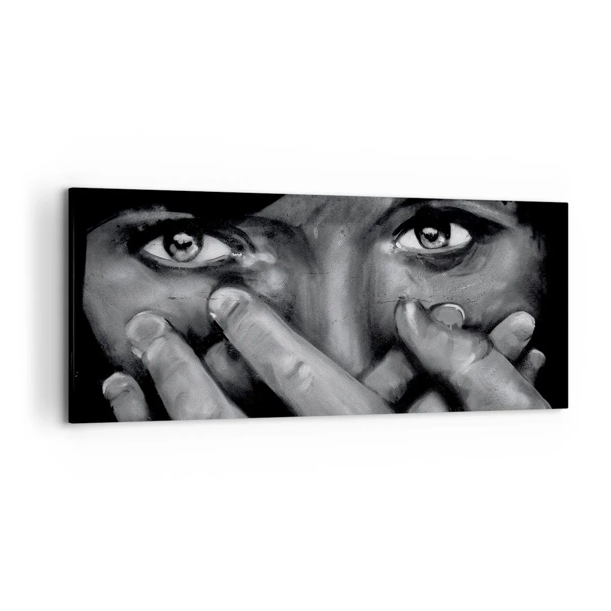 Canvas picture - I Won't Tell Who Painted It - 120x50 cm