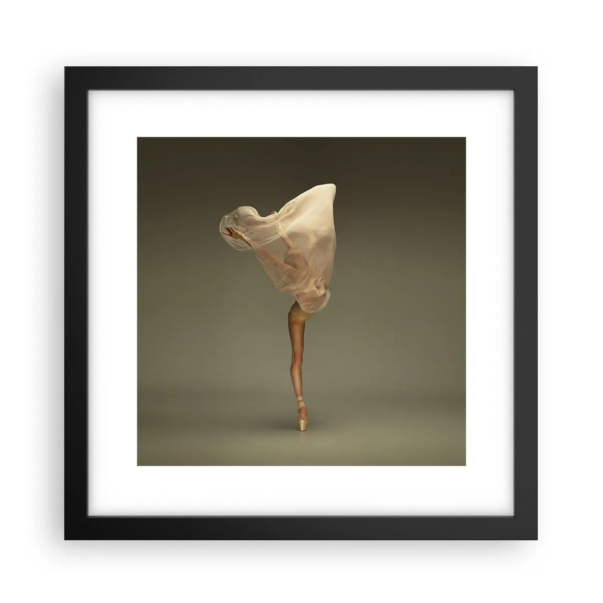 Poster in black frame - About To Fly - 30x30 cm