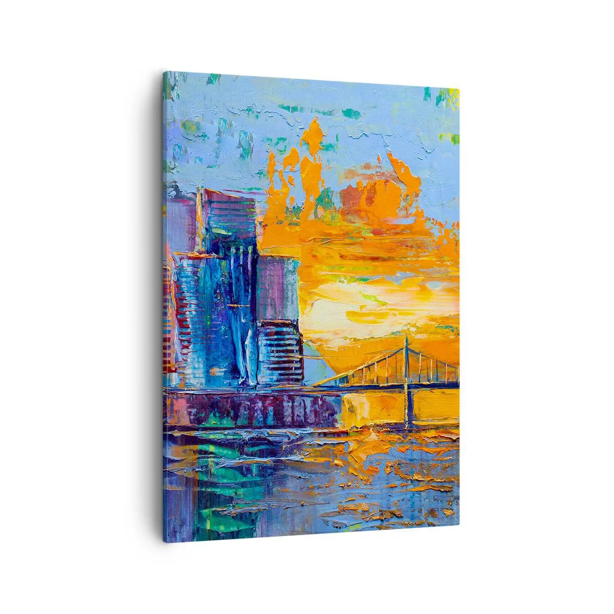 Canvas picture - Culture and Nature - 50x70 cm