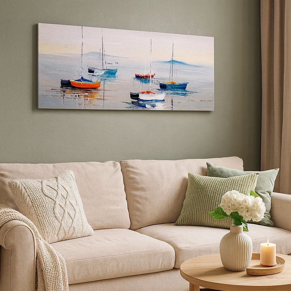 Canvas picture - Deserved Rest - 30x30 cm