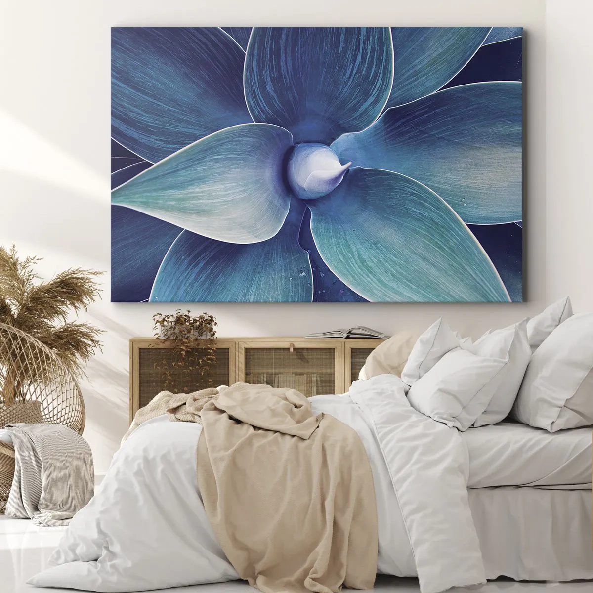 Canvas picture - Blue from the Sky - 100x70 cm