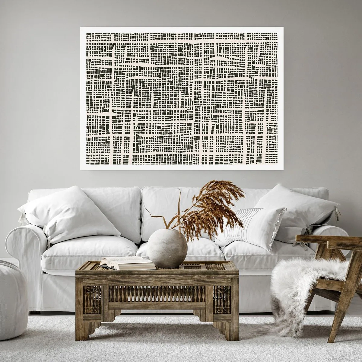 Poster - Woven Composition - 91x61 cm