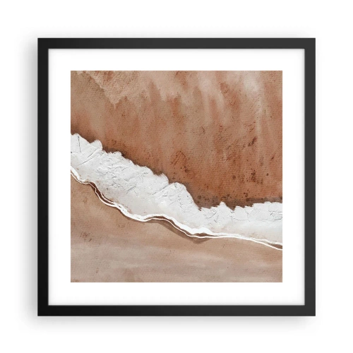 Poster in black frame - Earth Colours - 40x40 cm