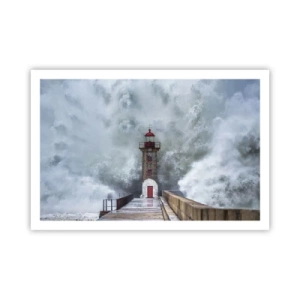 Poster - Roar of Waters, Whirr of the Wind - 91x61 cm