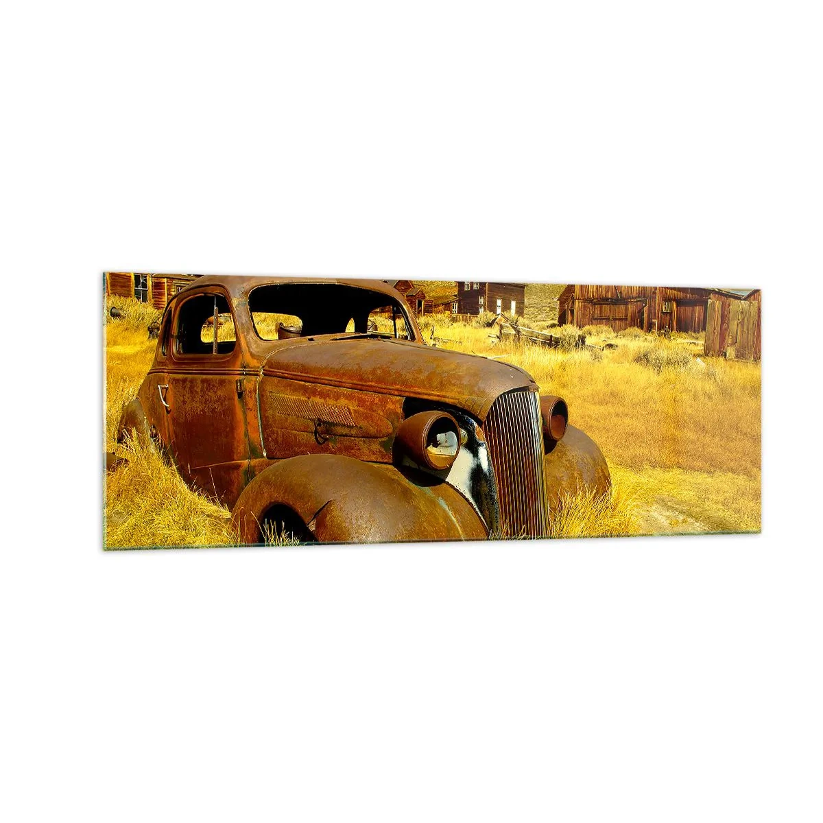 Glass picture - Deserved Rest - 140x50 cm
