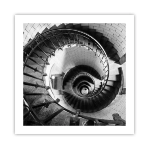 Poster - Up and Upwards  - 50x50 cm