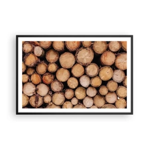 Poster in black frame - New Beginning - 91x61 cm