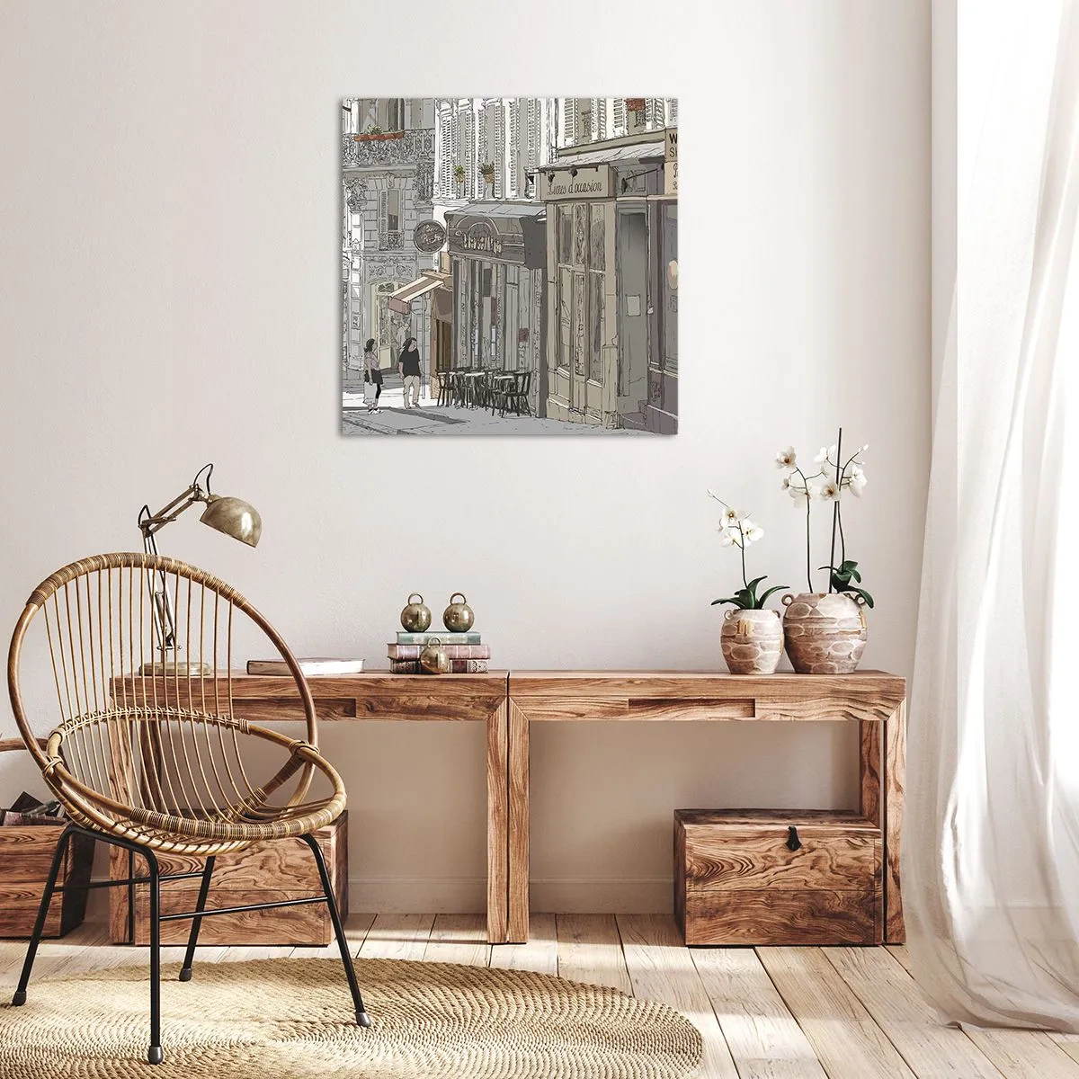 Canvas picture - City Joys - 70x70 cm
