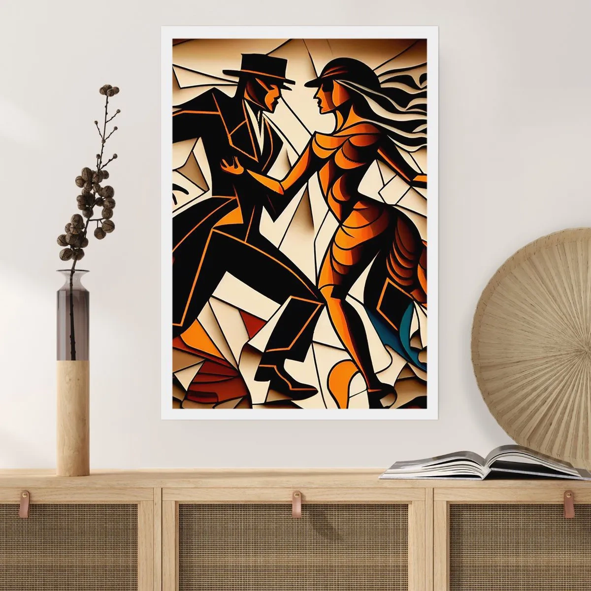 Poster - Dance of Passion  - 70x100 cm