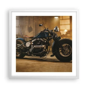 Poster in white frmae - I Can Do Anything - 50x50 cm