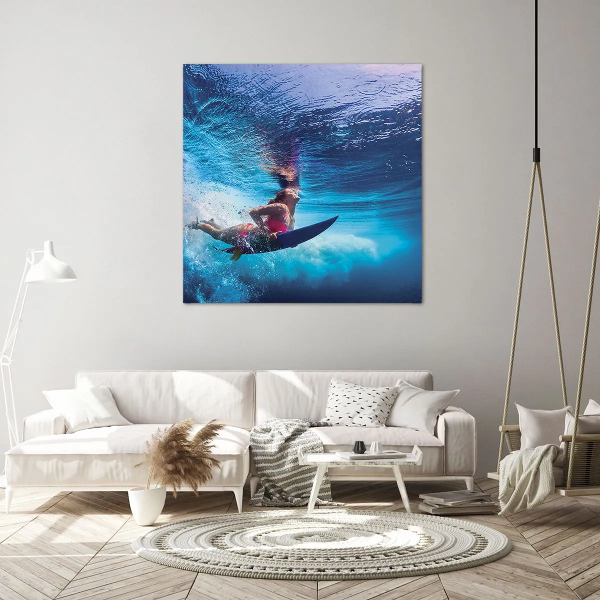 Canvas picture - Depth of Joy - 30x30 cm