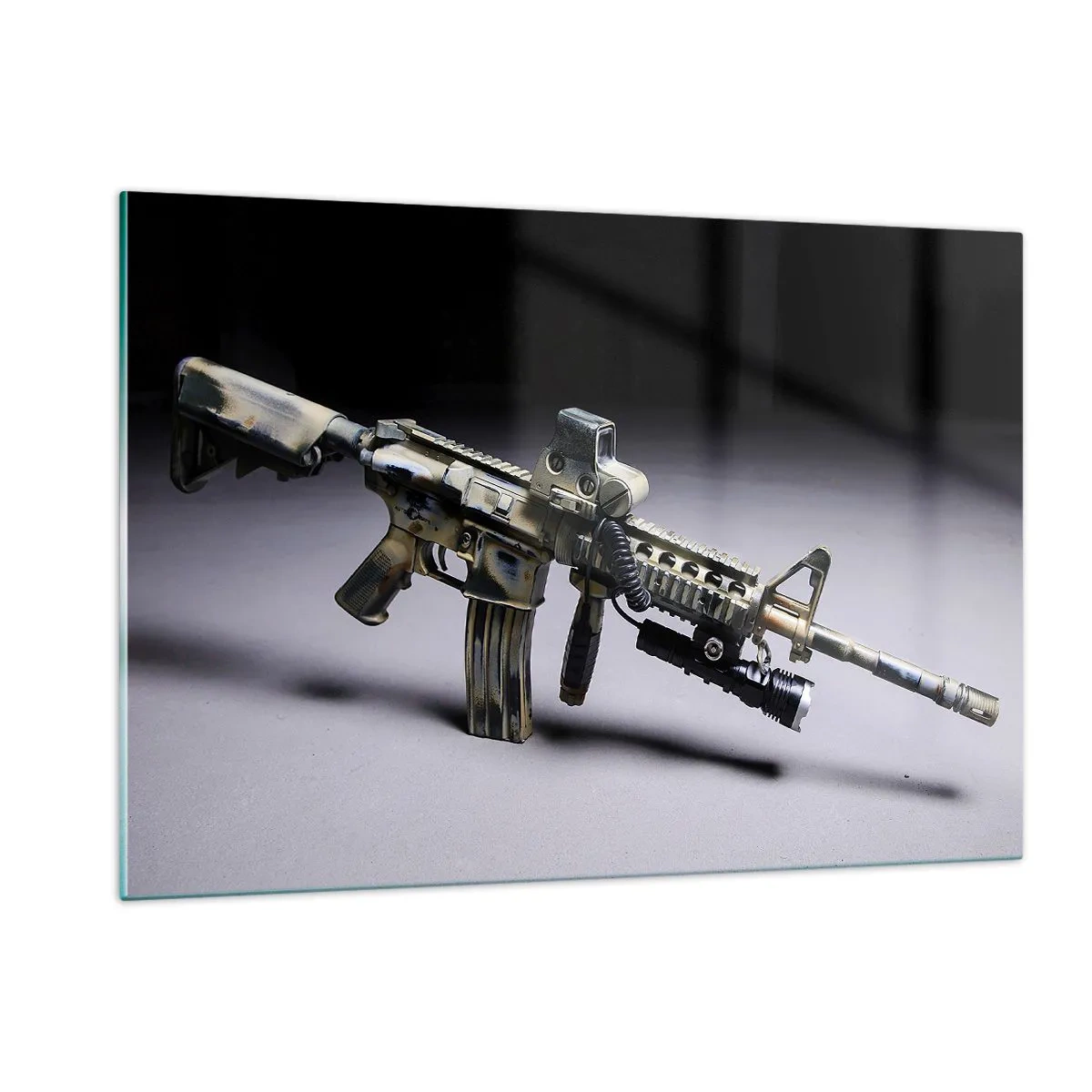 Glass picture - Always Fierce - 120x80 cm