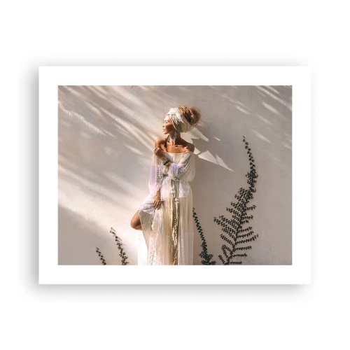 Poster - Sun and Girl - 50x40 cm