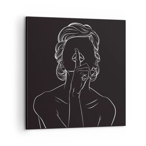 Canvas picture - Beauty Blossoms in Soul - 50x50 cm