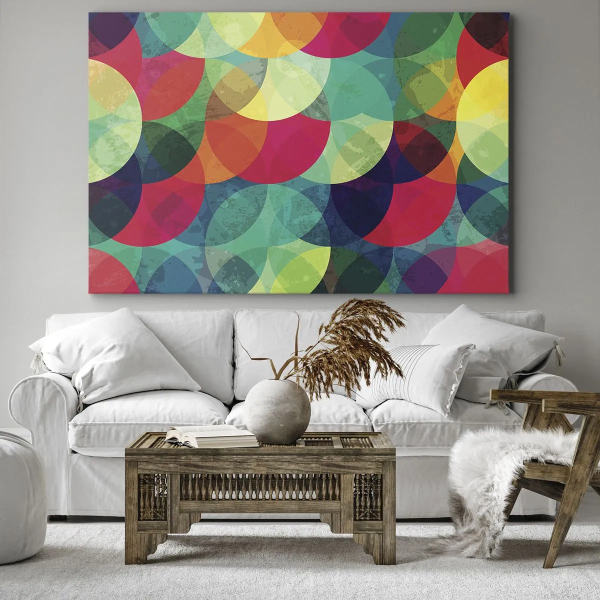 Canvas picture - Into the Rainbow - 100x70 cm