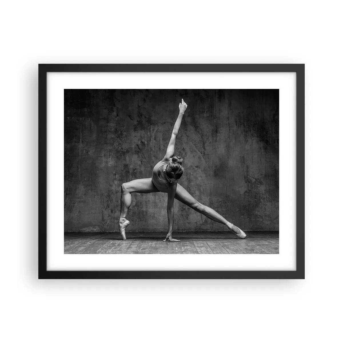 Poster in black frame - Ideal of Balance - 50x40 cm