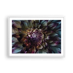 Poster in white frmae - The Blossoming of Youth - 70x50 cm