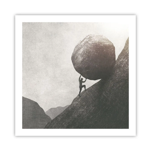 Poster - I Believe against Hope - 60x60 cm