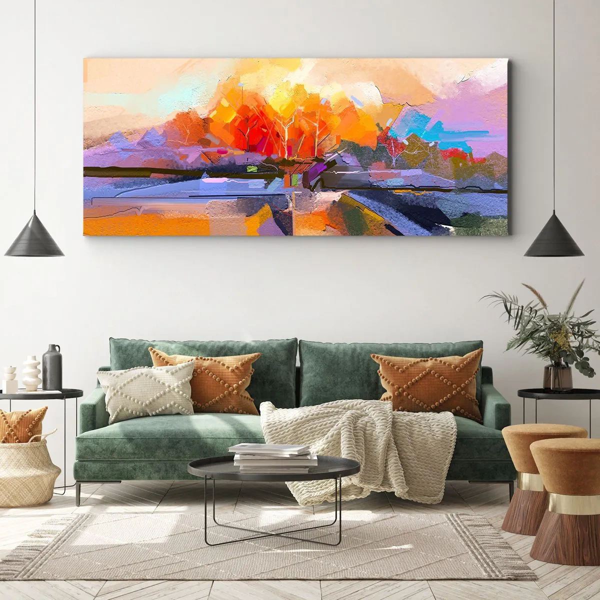 Canvas picture - Autumn Has Arrived - 140x50 cm