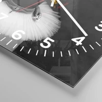 Clock face with numbers