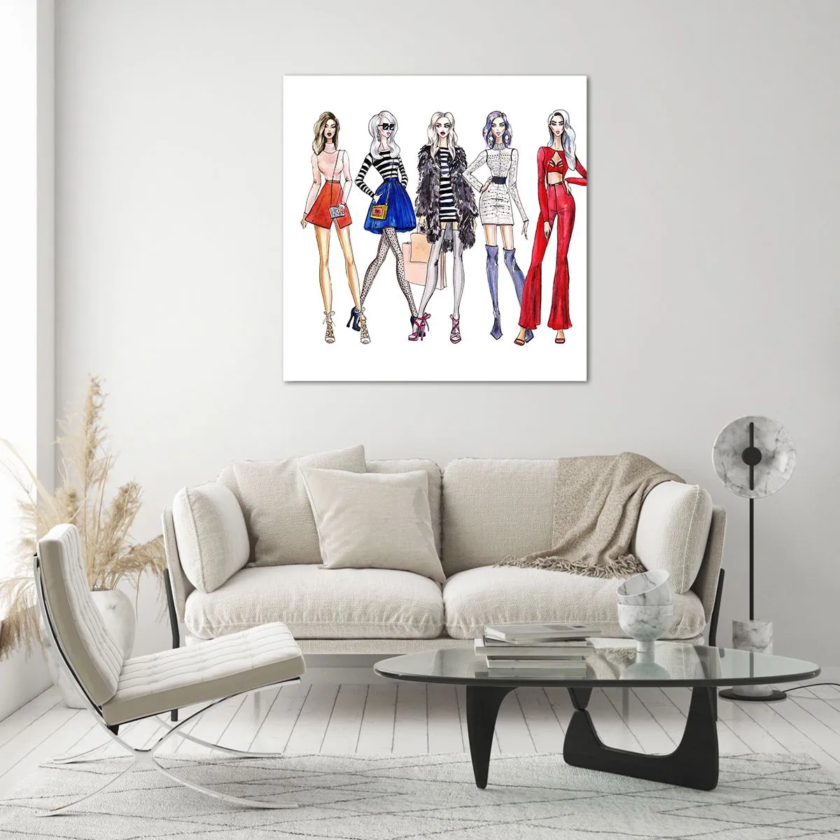 Glass picture - Every Week Fashion Week - 50x50 cm