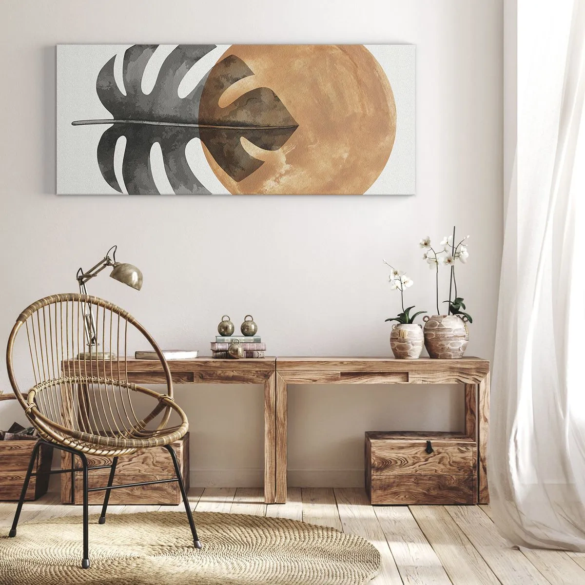 Canvas picture - Always the Sun - 160x50 cm