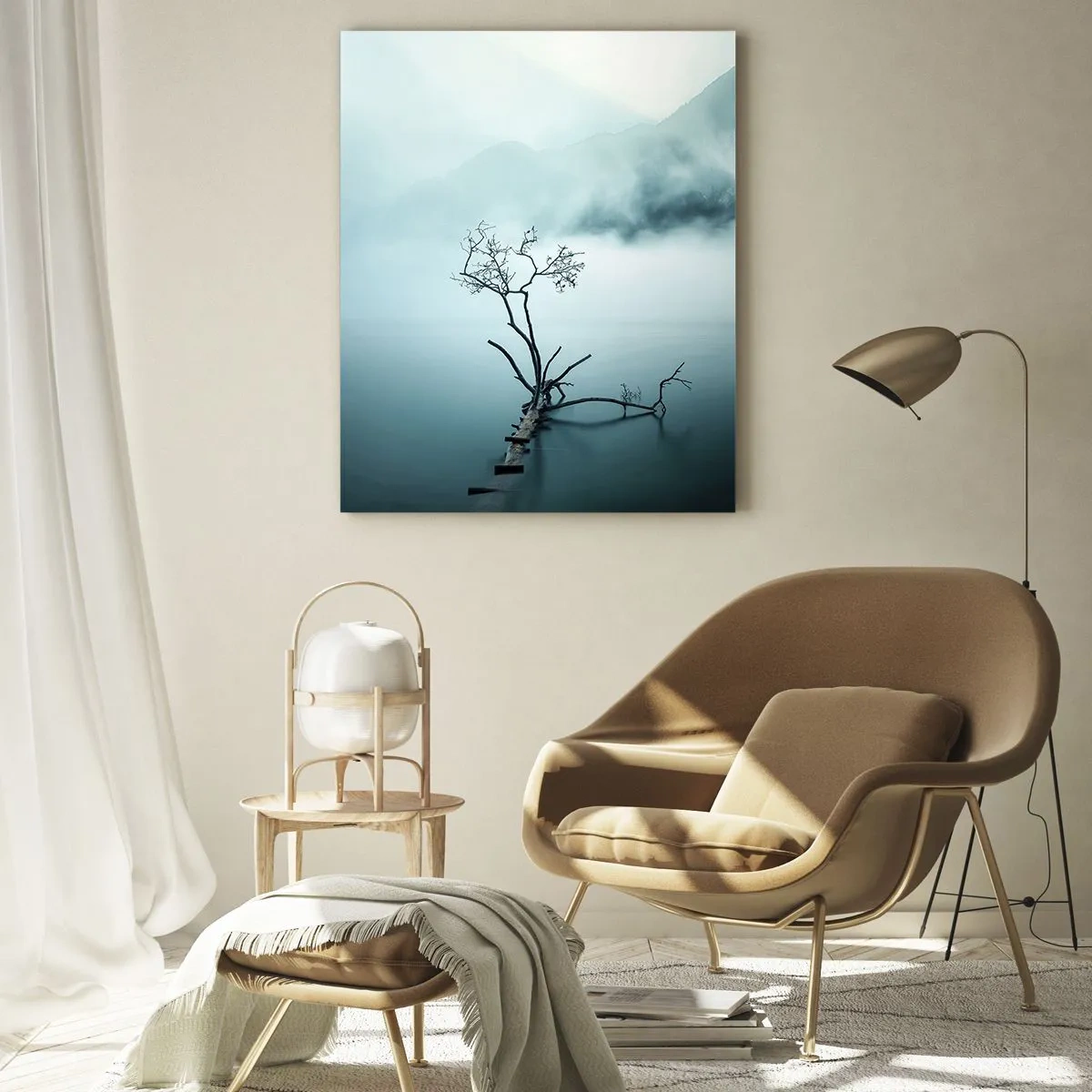 Glass picture - From Water and Fog - 50x70 cm