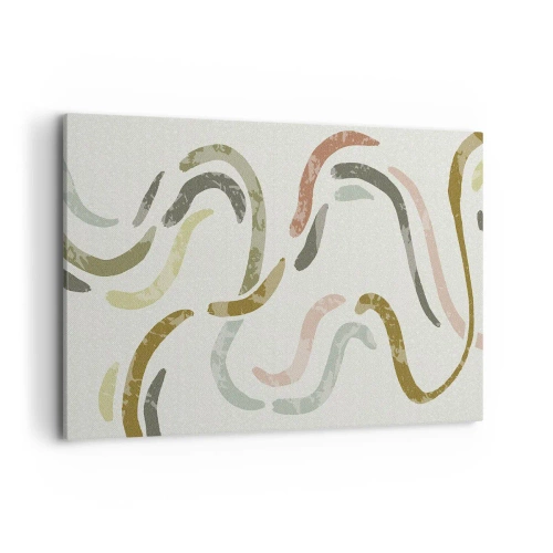 Canvas picture - Cheerful Dance of Abstraction - 120x80 cm