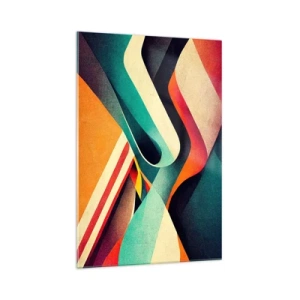 Glass picture - Intense Composition - 70x100 cm