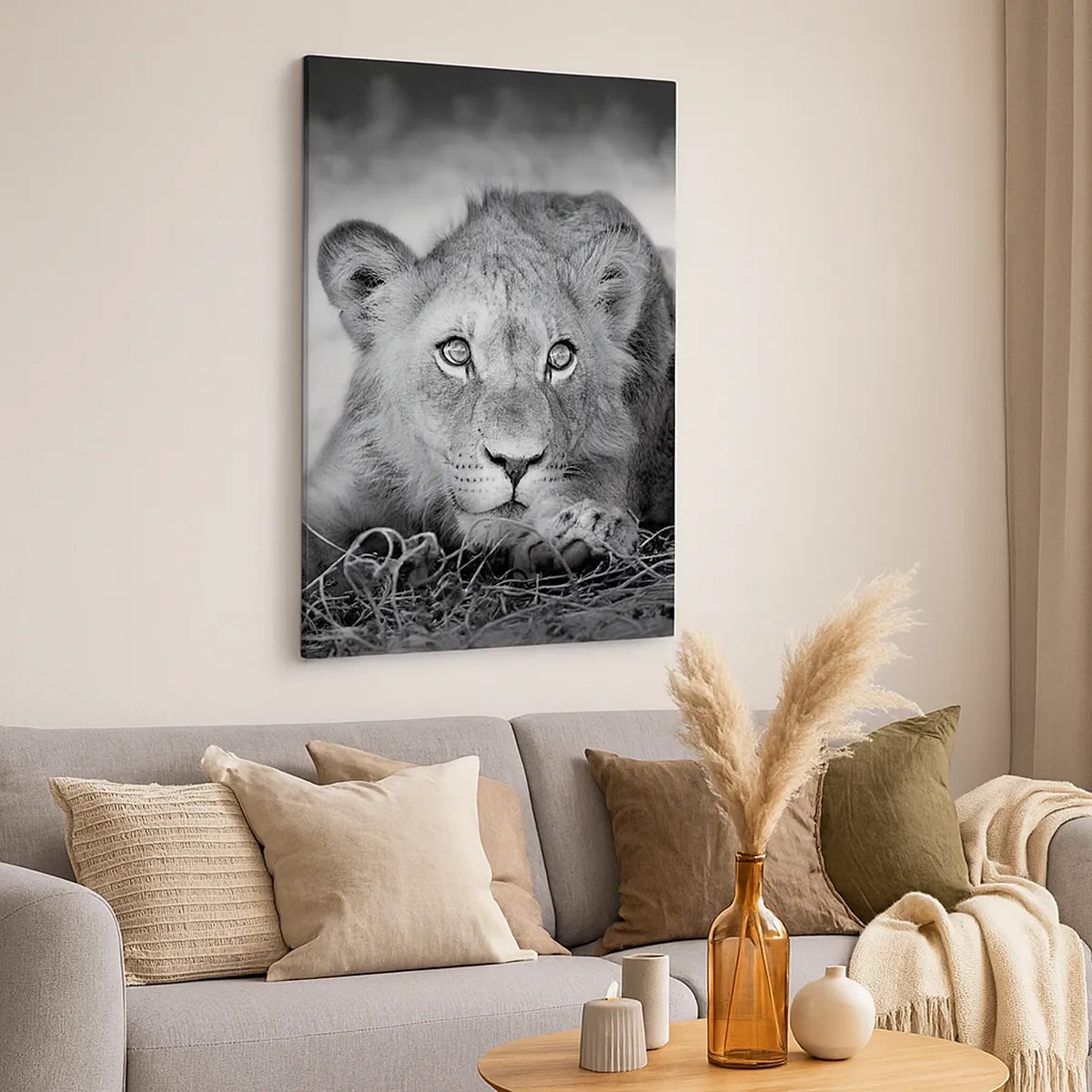 Canvas picture - Royal Puppy - 50x70 cm