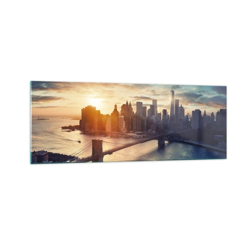 Glass picture - Monument to the Culture of the West - 140x50 cm