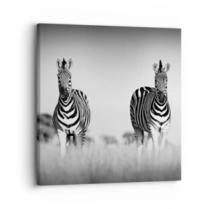 Canvas picture - After All the World is Black and White - 30x30 cm