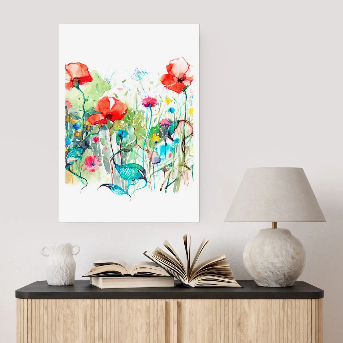 Poster - Meadow in May - 30x40 cm