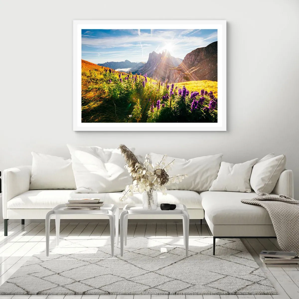 Poster in white frmae - Secret Life of Herbs - 70x50 cm