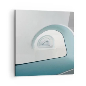 Canvas picture - To the Bottom of Blue - 50x50 cm