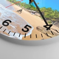 Clock face with numbers
