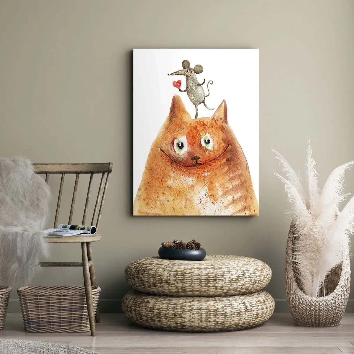 Canvas picture - Love Paradoxes - 70x100 cm