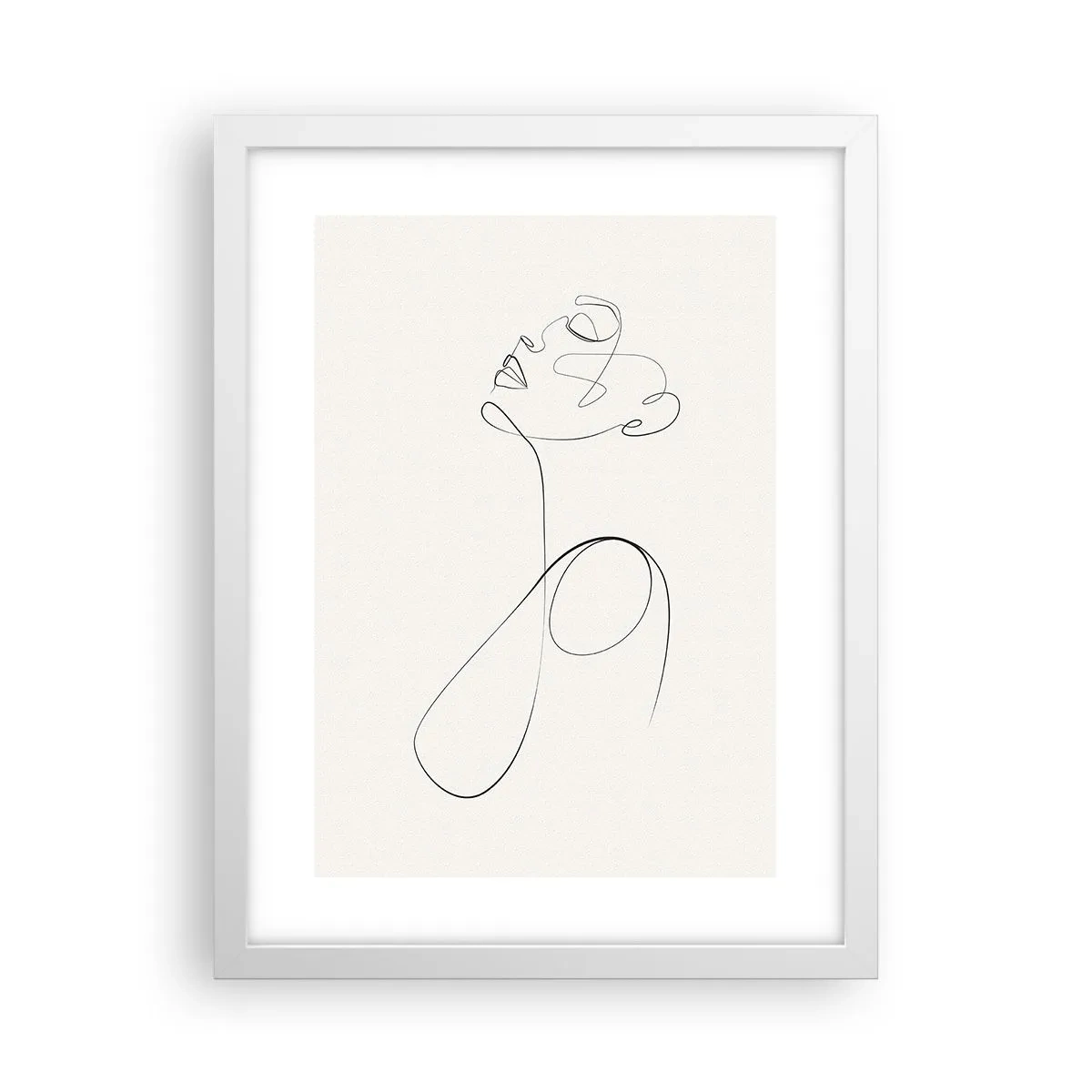 Poster in white frmae - Entangled in Dreams - 30x40 cm