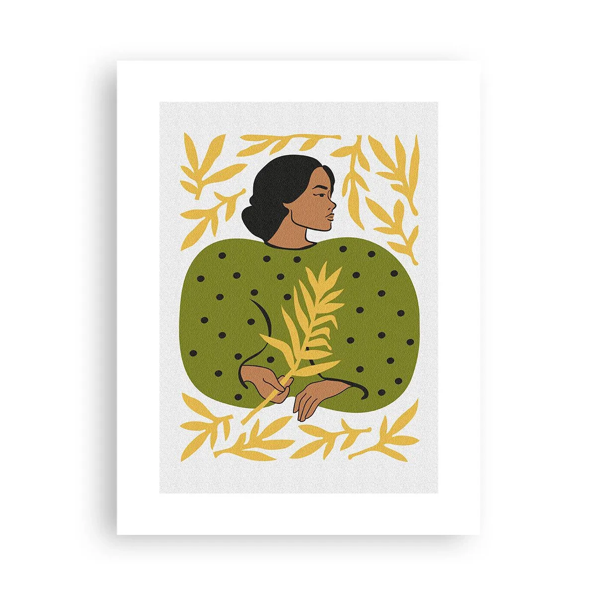 Poster - Hawaian Girl - 30x40 cm