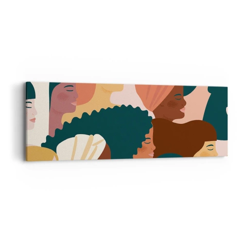 Canvas picture - Pure Womanhood - 90x30 cm