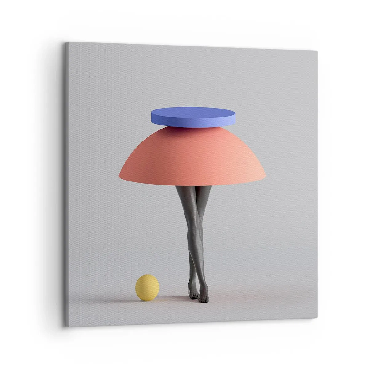 Canvas picture - Surrealistic Composition - 50x50 cm