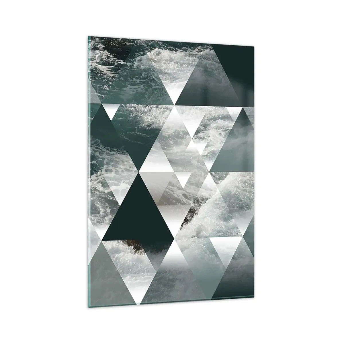 Glass picture - Crystal Perspective - 80x120 cm