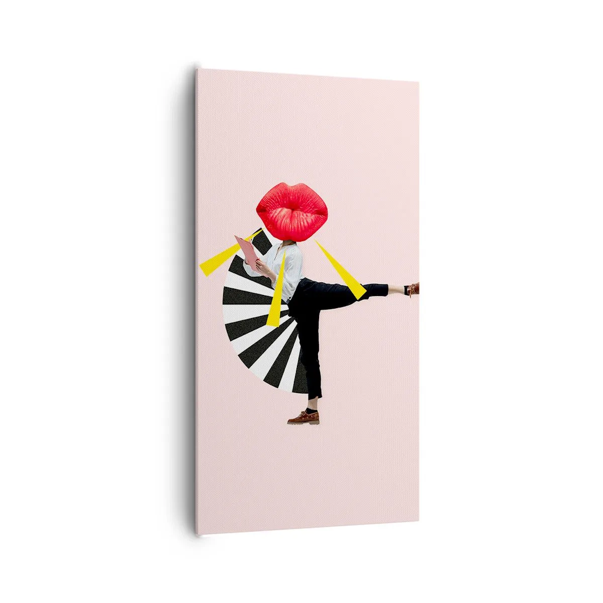Canvas picture - Surrealistic Pop-Art. - 65x120 cm