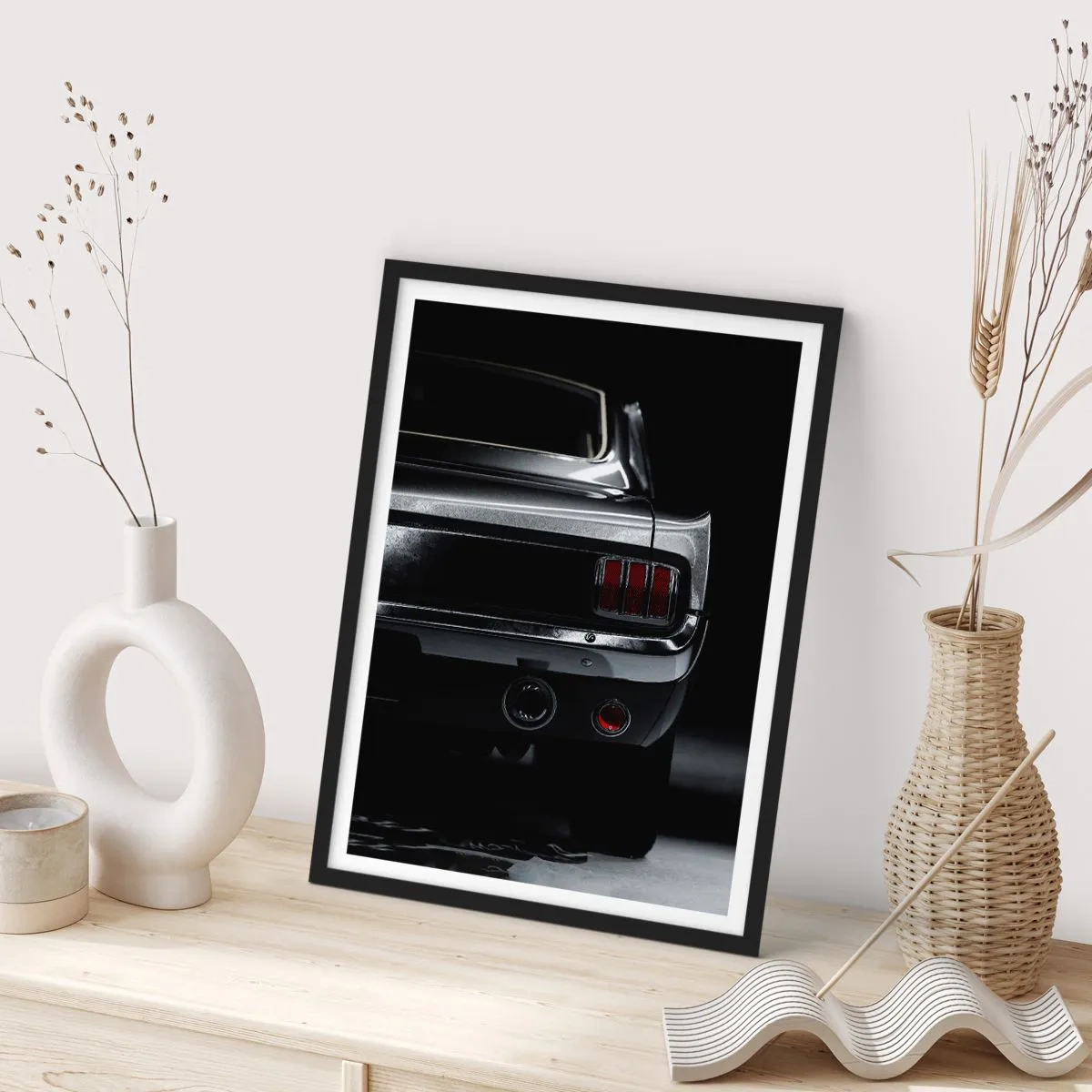 Poster in black frame - Charm of the Classic - 30x40 cm